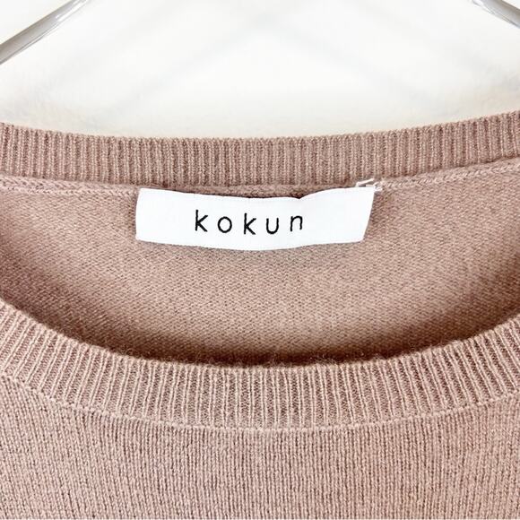 Kokun 100% Cashmere Crewneck Sweater XL - Picture 5 of 6